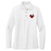 Women's Silk Touch Long Sleeve Polo Thumbnail